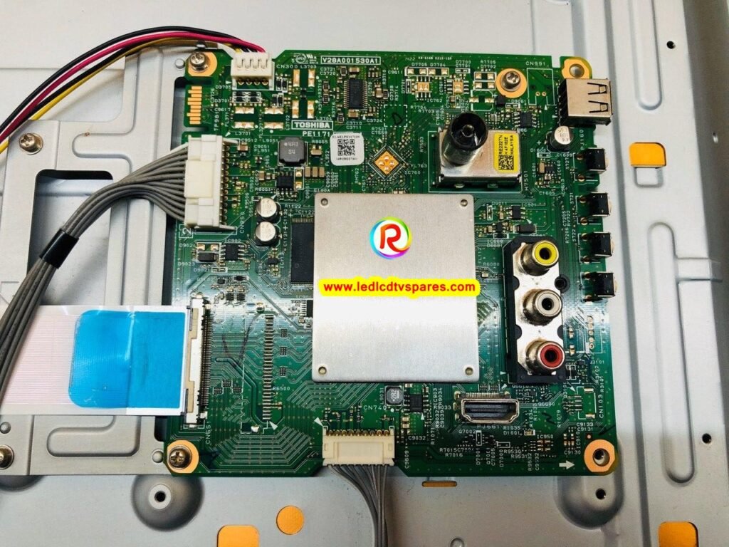 TOSHIBA 40 L2400EE MOTHER BOARD LED / LCD TV Spares