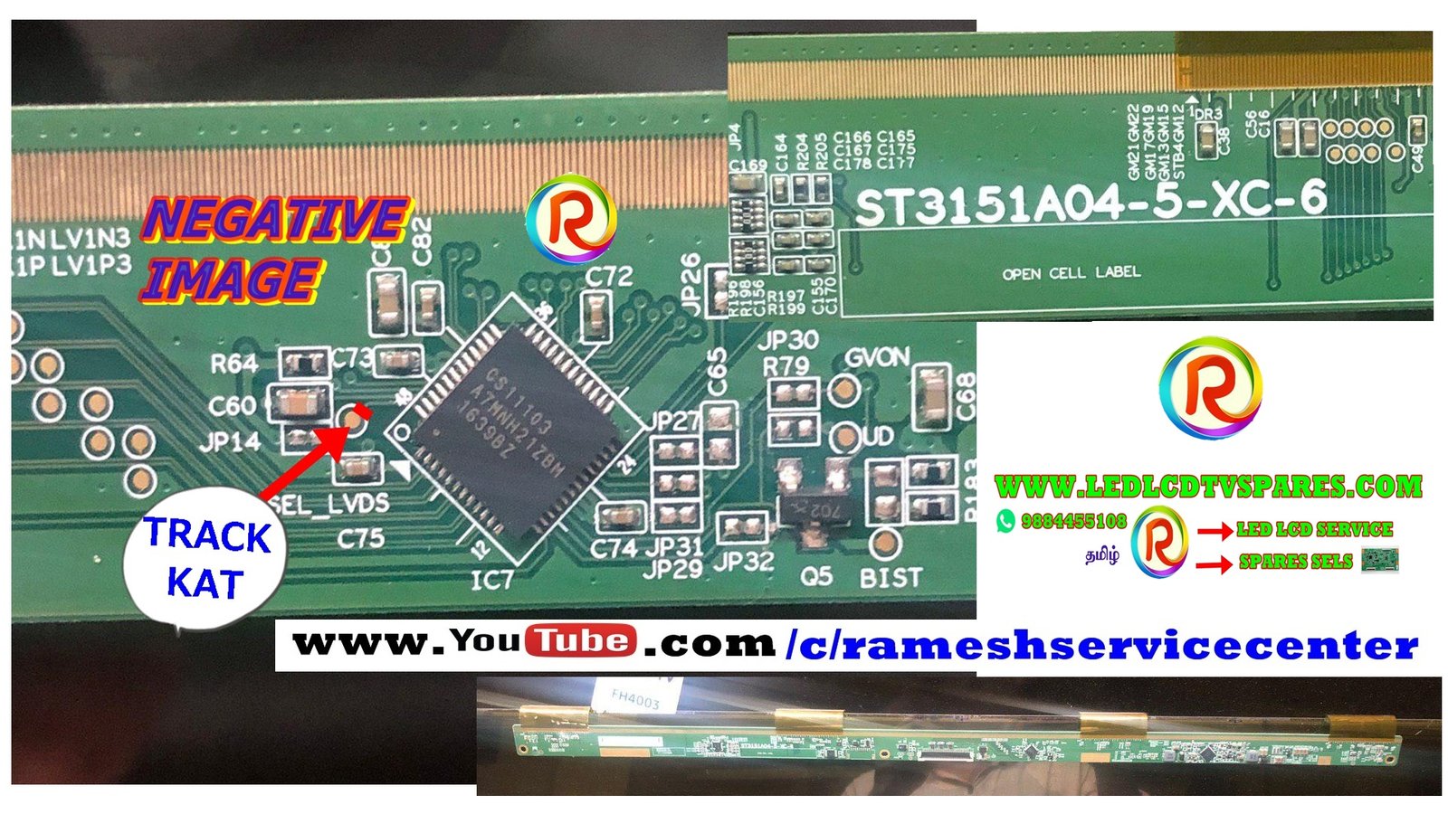 SERVICE LED / LCD TV Spares